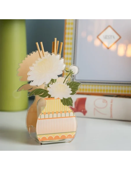 Vesta Home - Dalia Mini Reed Diffuser - Yellow