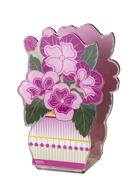 Vesta Home - Mini Profumatore a Bastoncini Primula - Rosa