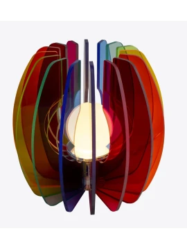 Vesta Home - Lampada da Tavolo Iride - Multicolore