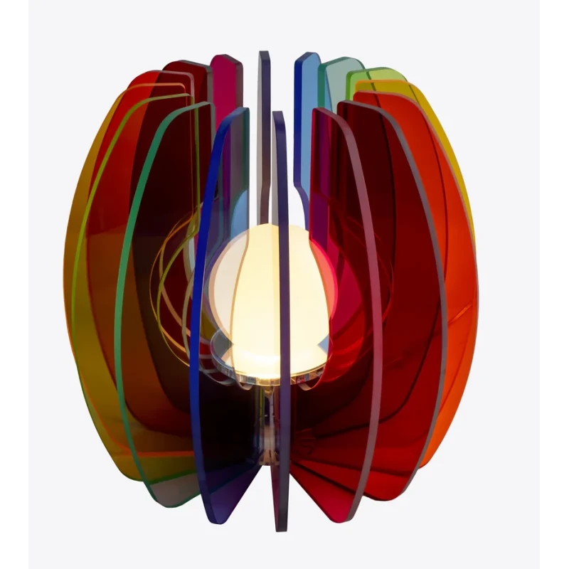 Vesta Home - Lampada da Tavolo Iride - Multicolore