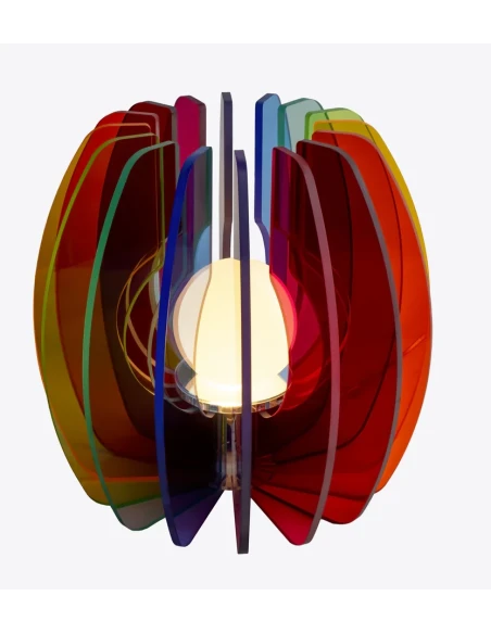Vesta Home - Lampada da Tavolo Iride - Multicolore