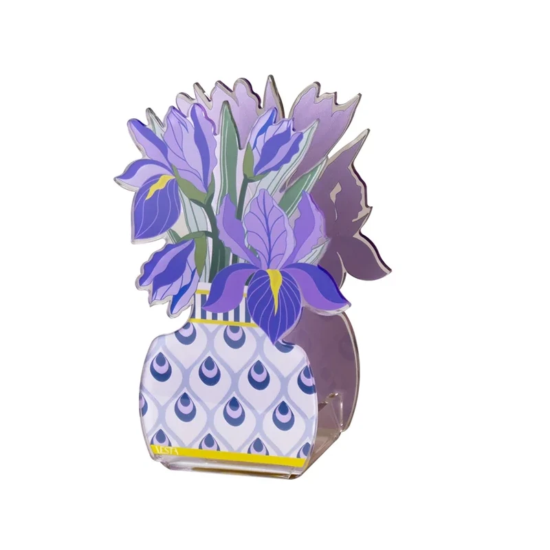 Vesta Home - Mini Profumatore a Bastoncini Iris - Viola