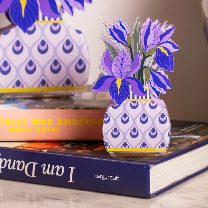 Vesta Home - Mini Profumatore a Bastoncini Iris - Viola