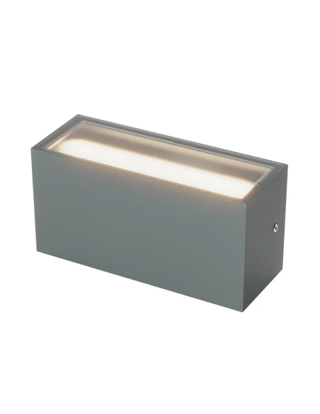 Redo Group - Limas Outdoor Double Emission Wall Lamp - Dark Grey