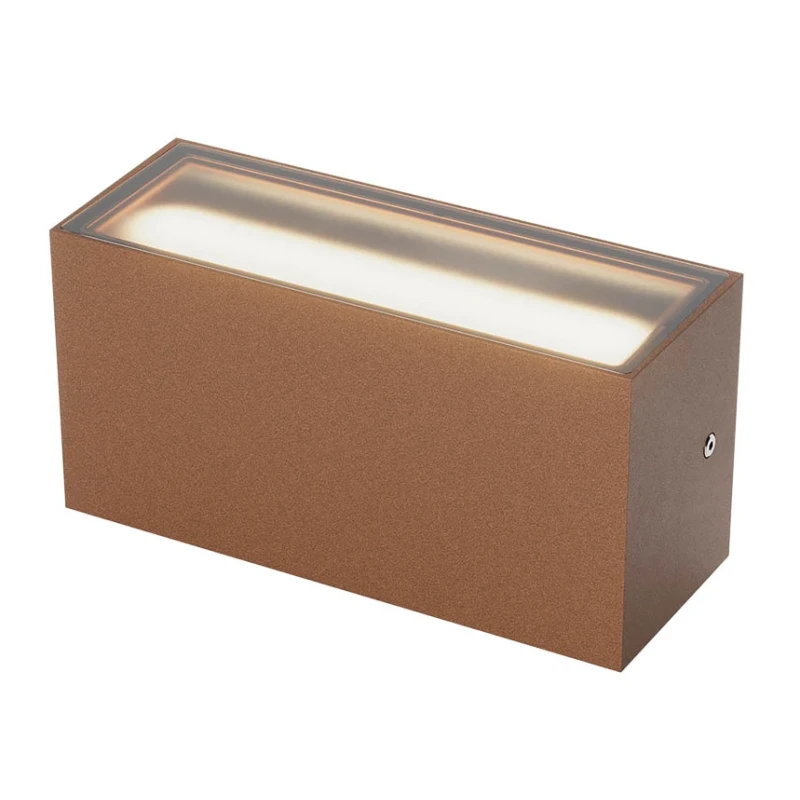 Redo Group - Limas Lampada da Parete a Doppia Emissione per Esterno - Corten