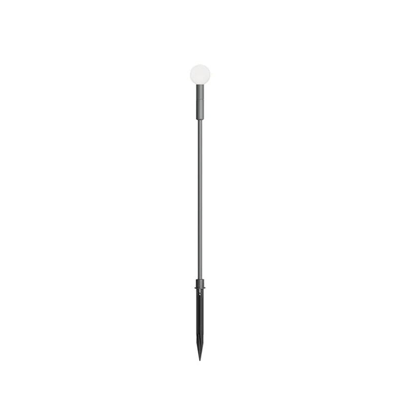 Redo Group - Torch Garden Sphere Stake with Spike - Dark Grey