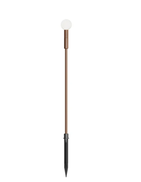 Redo Group - Torch Garden Sphere Stake with Spike - Corten