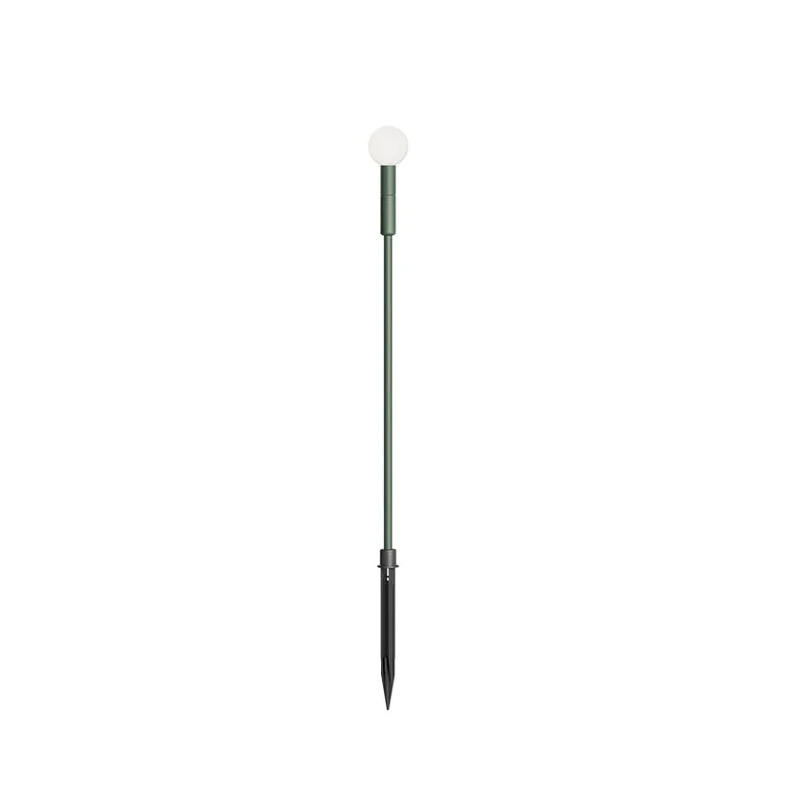 Redo Group - Torch Garden Sphere Stake with Spike - Dark Green