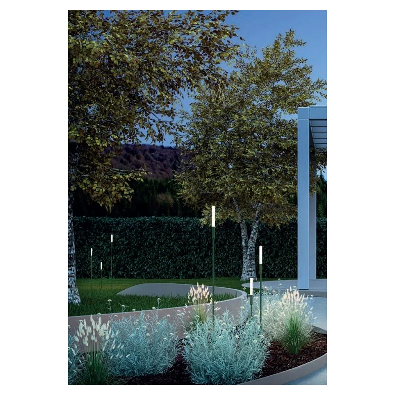 Redo Group - Torch Paletto da Giardino con Picchetto - Grigio Scuro