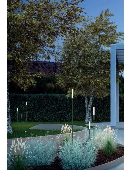 Redo Group - Torch Paletto da Giardino con Picchetto - Corten