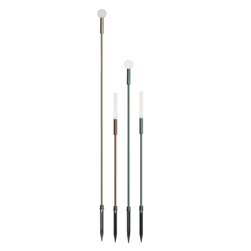 Redo Group - Torch Paletto da Giardino con Picchetto - Ottone Anticato