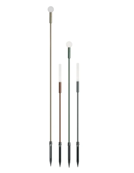 Redo Group - Torch Paletto da Giardino con Picchetto - Ottone Anticato