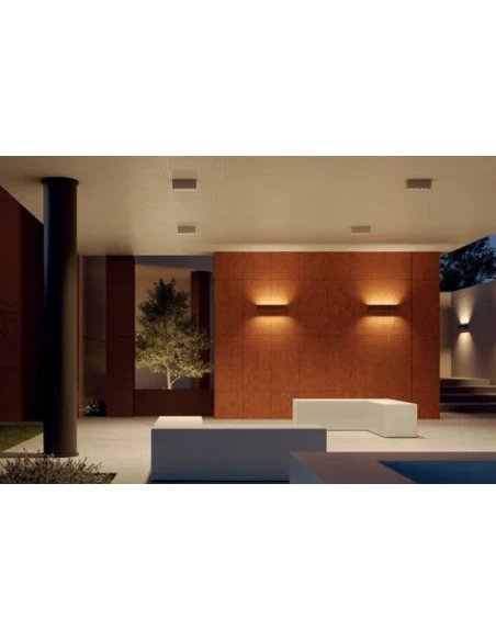 Redo Group - Aroos Outdoor Ceiling Lamp - Corten