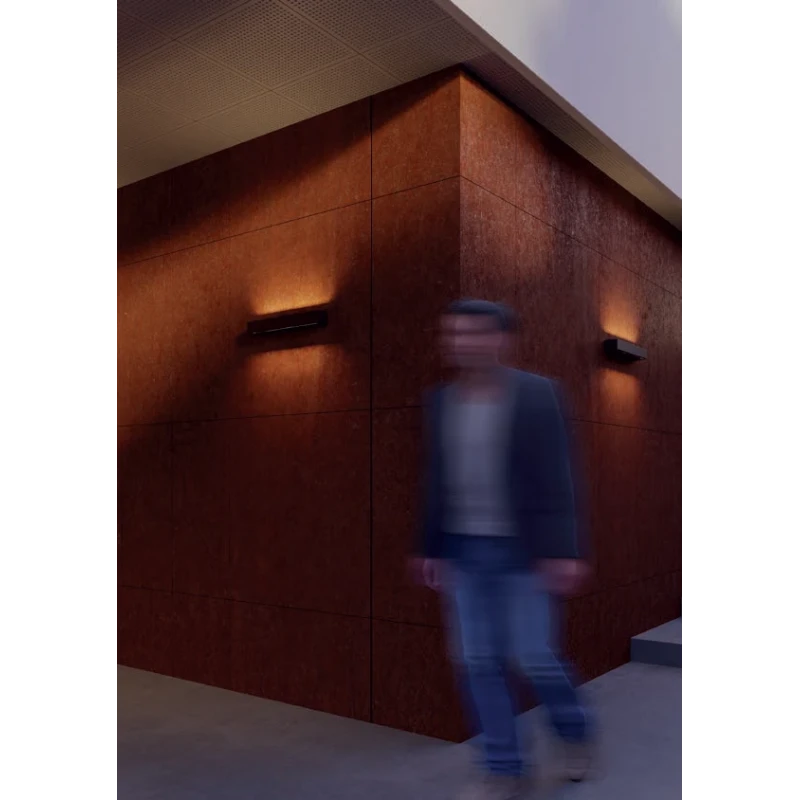 Redo Group - Aroos Double Emission Outdoor Wall Lamp - Matte White