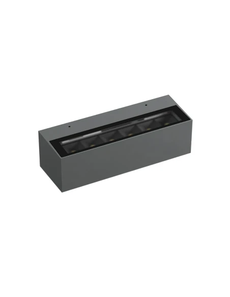 Redo Group - Aroos Double-Emission Outdoor Wall Lamp - Dark Grey