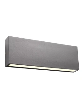 Redo Group - Kamal Outdoor Wall Lamp 26 cm - Dark Grey