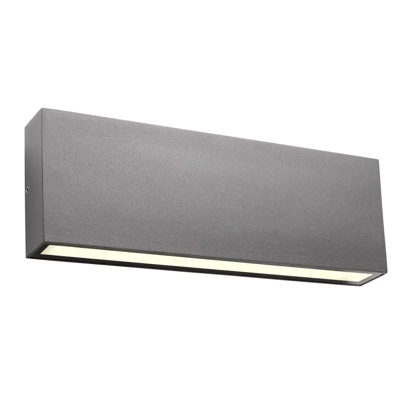 Redo Group - Kamal Outdoor Wall Lamp 26 cm - Dark Grey
