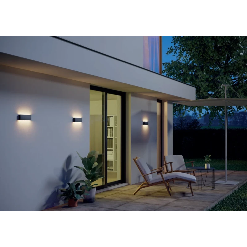 Redo Group - Kamal Outdoor Wall Lamp 26 cm - Matt White