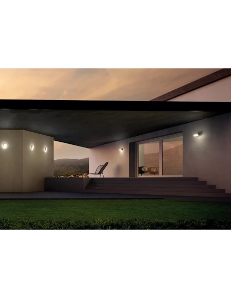 Redo Group - Tokyo Horizontal Outdoor Wall Lamp - Corten