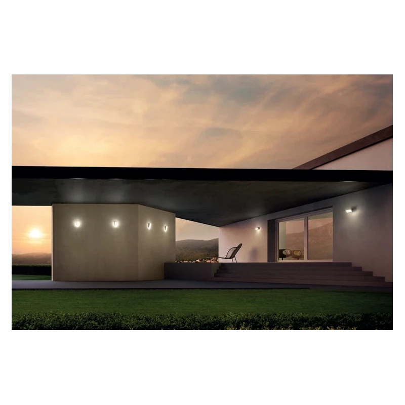 Redo Group - Tokyo Vertical Outdoor Wall Lamp - Dark Grey