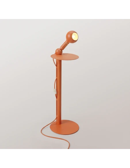 Filotto - Lampada da Terra Rocco Plug - Arancione