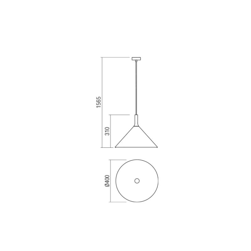 Redo Group - Jaap Pendant Lamp - Gunmetal