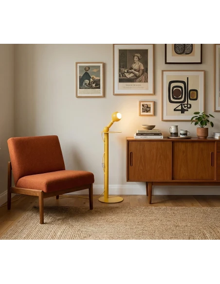 Filotto - Rocco Plug Floor Lamp - Orange