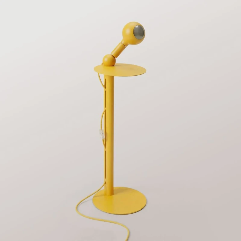 Filotto - Lampada da Terra Rocco Plug - Giallo