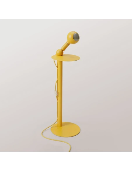 Filotto - Lampada da Terra Rocco Plug - Giallo