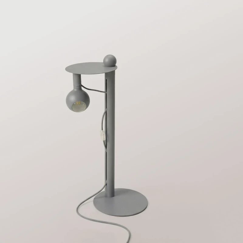 Filotto - Lampada da Terra Rocco Plug - Grigio