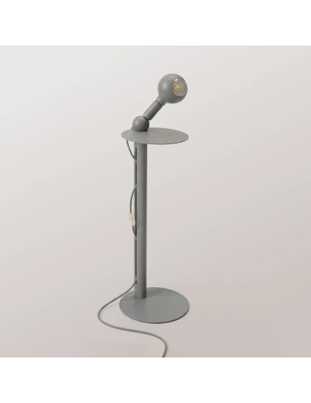 Filotto - Lampada da Terra Rocco Plug - Grigio