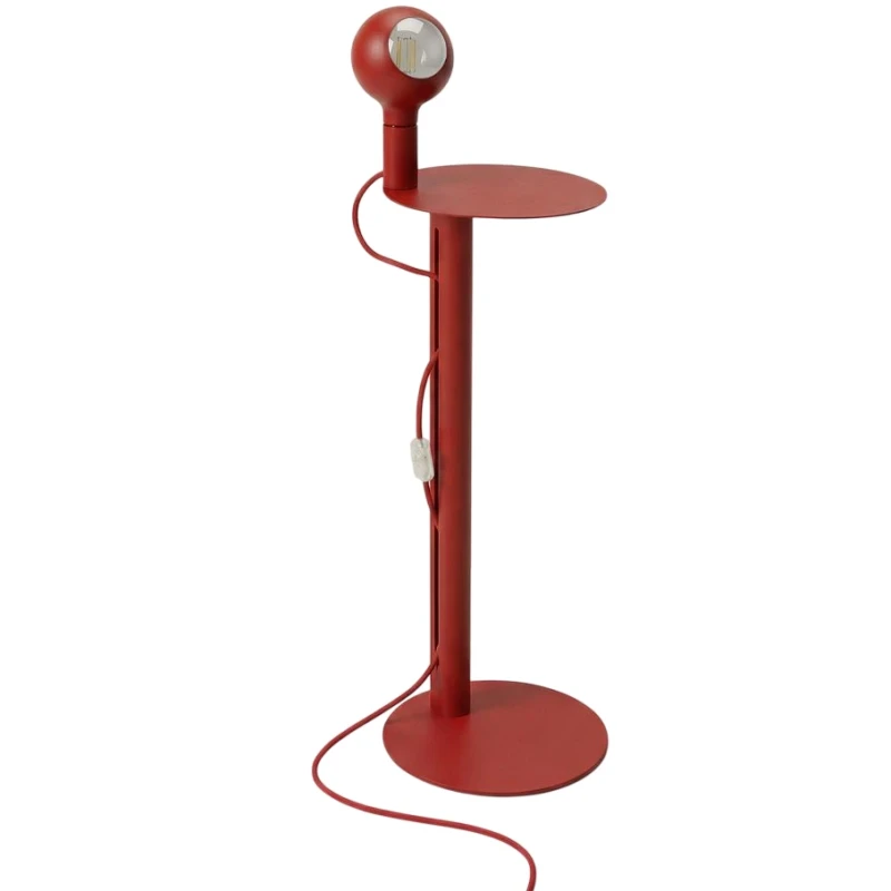 Filotto - Lampada da Terra Rocco Plug - Rosso