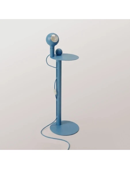 Filotto - Lampada da Terra Rocco Plug - Blu