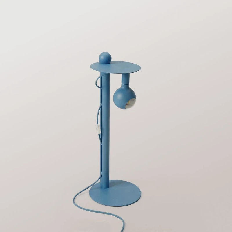 Filotto - Lampada da Terra Rocco Plug - Blu