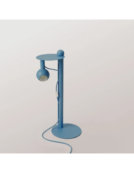 Filotto - Lampada da Terra Rocco Plug - Blu