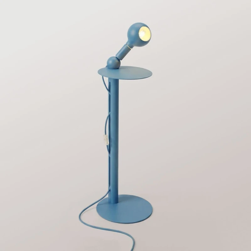 Filotto - Lampada da Terra Rocco Plug - Blu