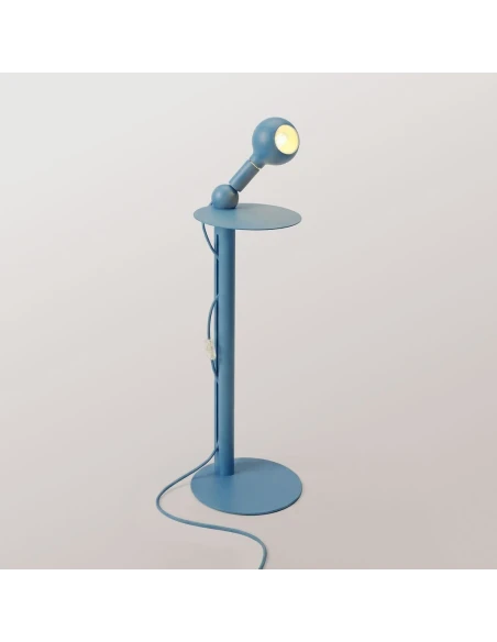 Filotto - Lampada da Terra Rocco Plug - Blu