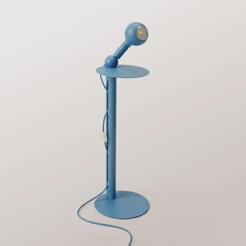 Filotto - Lampada da Terra Rocco Plug - Blu