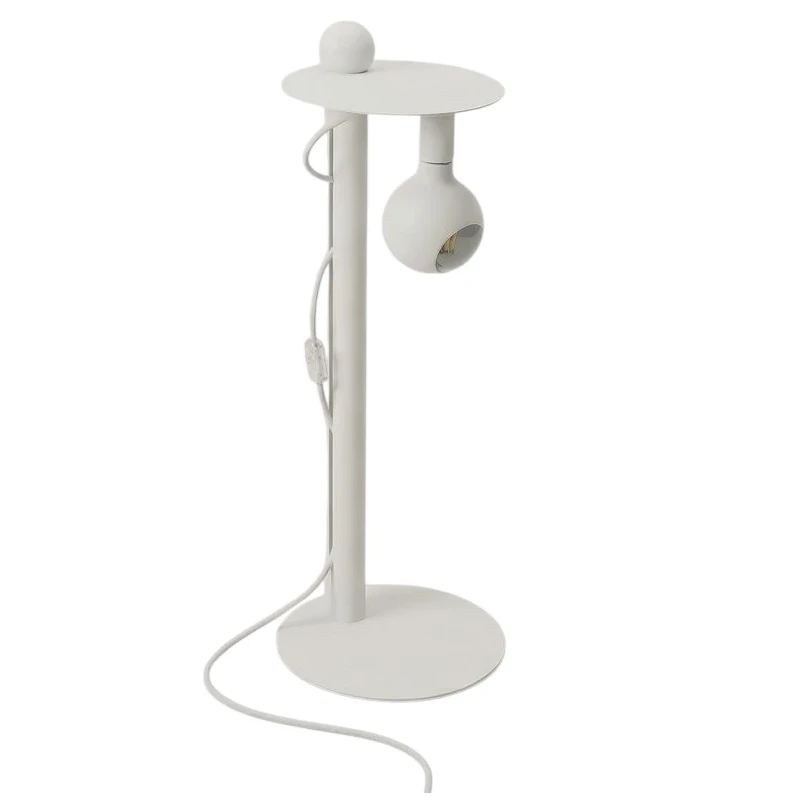 Filotto - Lampada da Terra Rocco Plug - Bianco