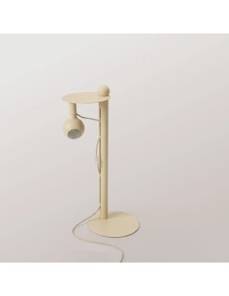 Filotto - Lampada da Terra Rocco Plug - Panna