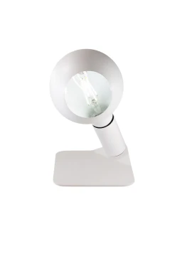 Filotto - Lampada da Tavolo / Comodino Magnetica Iride Camo - Bianco