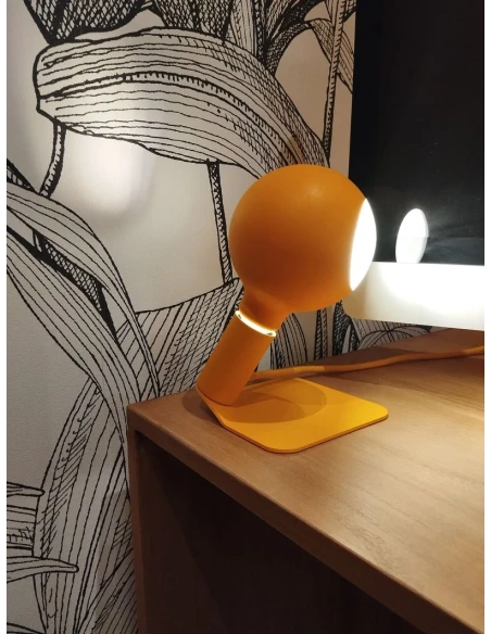 Filotto - Iride Camo Magnetic Table/Bedside Lamp - Yellow