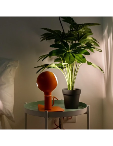 Filotto - Lampada da Tavolo / Comodino Magnetica Iride Camo - Arancione