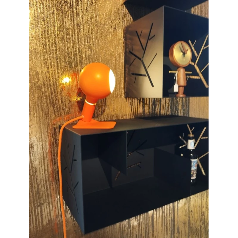 Filotto - Lampada da Tavolo / Comodino Magnetica Iride Camo - Arancione