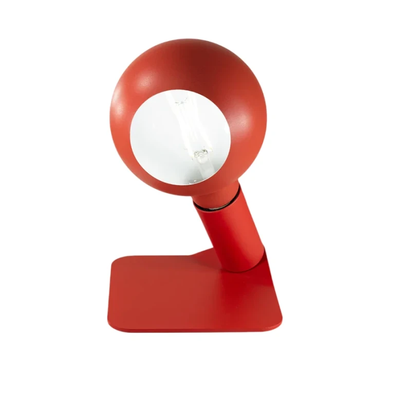 Filotto - Iride Camo Magnetic Table/Bedside Lamp - Red