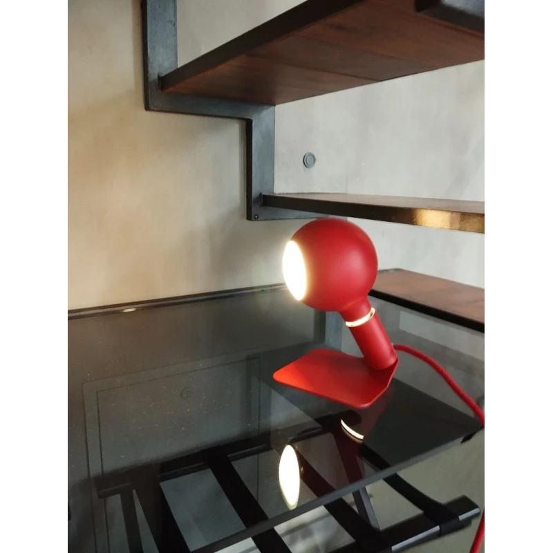 Filotto - Lampada da Tavolo / Comodino Magnetica Iride Camo - Red