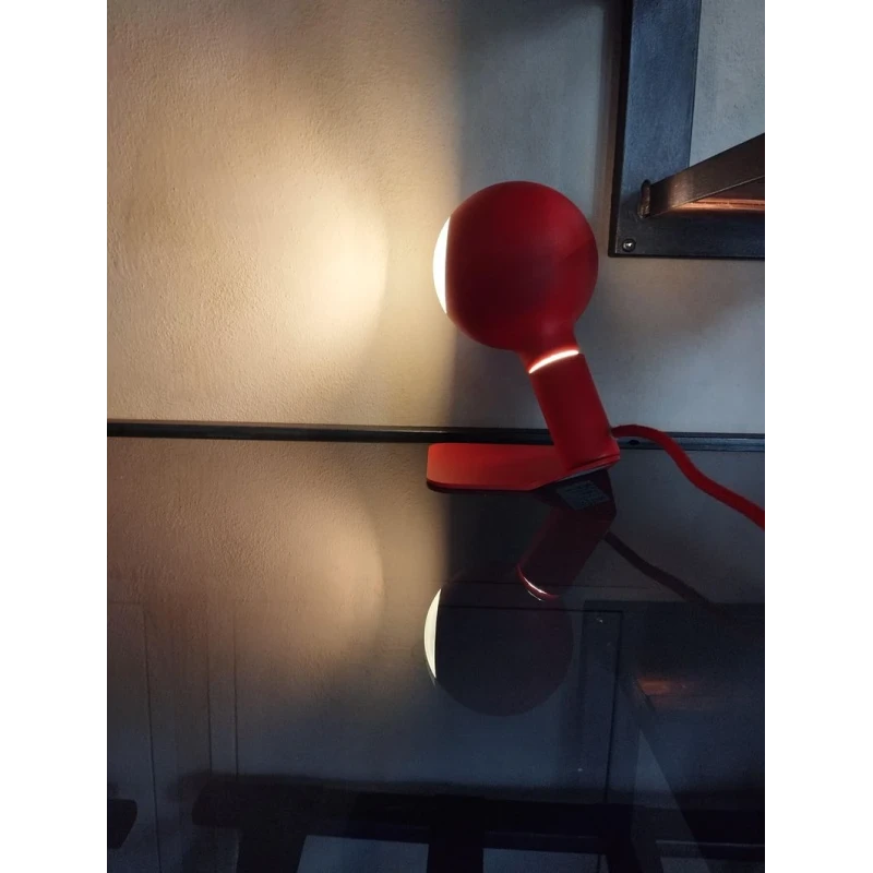Filotto - Lampada da Tavolo / Comodino Magnetica Iride Camo - Red