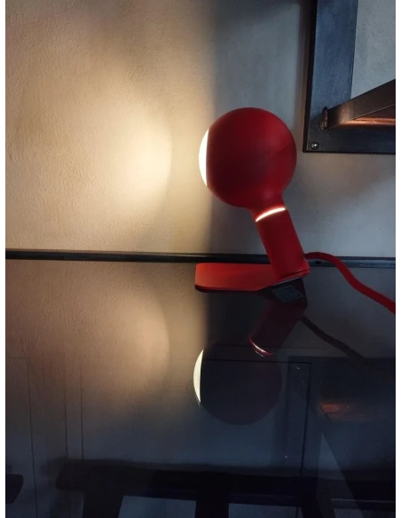 Filotto - Iride Camo Magnetic Table/Bedside Lamp - Red