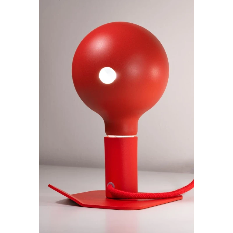 Filotto - Lampada da Tavolo / Comodino Magnetica Iride Camo - Red