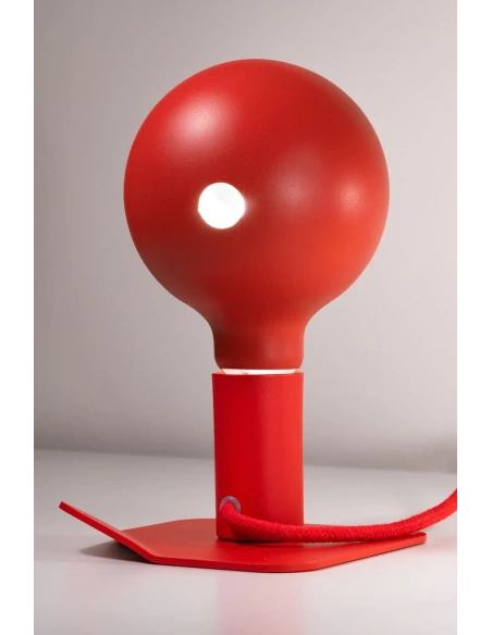 Filotto - Lampada da Tavolo / Comodino Magnetica Iride Camo - Red